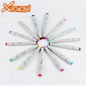 Custom Size Colorful Quick Dry Art Twin Markers Pen Set