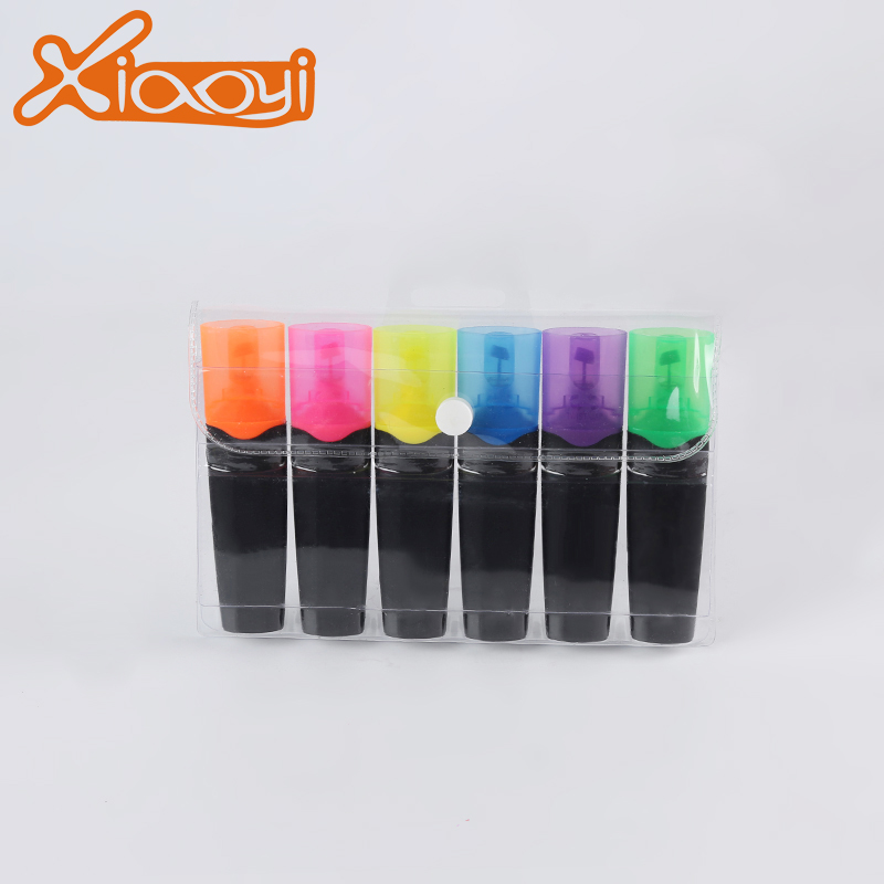OEM ODM Colorful Highlighter Marker Pen Pack of 6 Featured Image