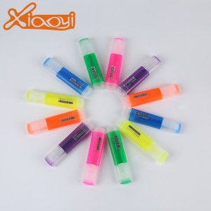 6 Pack Multi-Color Highlighter Pen Marker Coloring Pens Highlighters Gifts