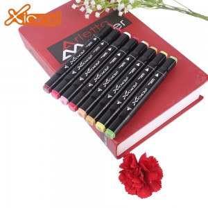 High quality colorful 40 colors marker pen for interior design