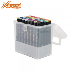 Fiber Tip Art Marker Pen 40 Colors Marker Pen For School Students