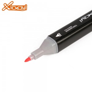 Colorful red series art marker pen