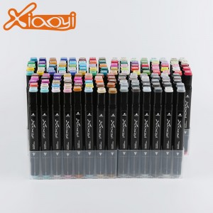 1mm/7mm Colorful School/Office Medium And Art alcoholic Twin Marker Pen