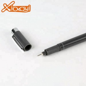 Micron black ink fine line pen set brush for school or office