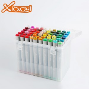 Custom Size Colorful Quick Dry Art Twin Markers Pen Set