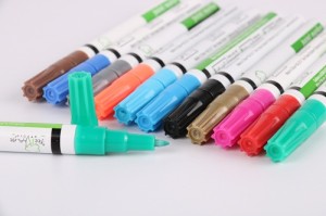 Paint marker pen tire paint pen 12 colors acrylic paint markers pen for car