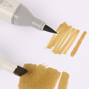 Double-Headed Alcohol Based Ink Twin Brush Tip Art Markers