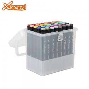 Fiber Tip Art Marker Pen 40 Colors Marker Pen For School Students